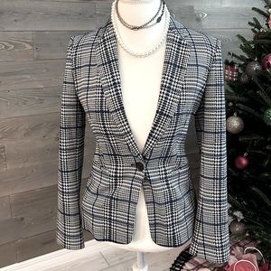 Express Houndstooth Jacket Blazer Size 6